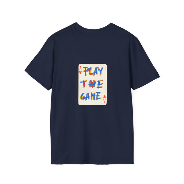 Play The Game Navy Tee