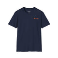 Peach Navy Tee