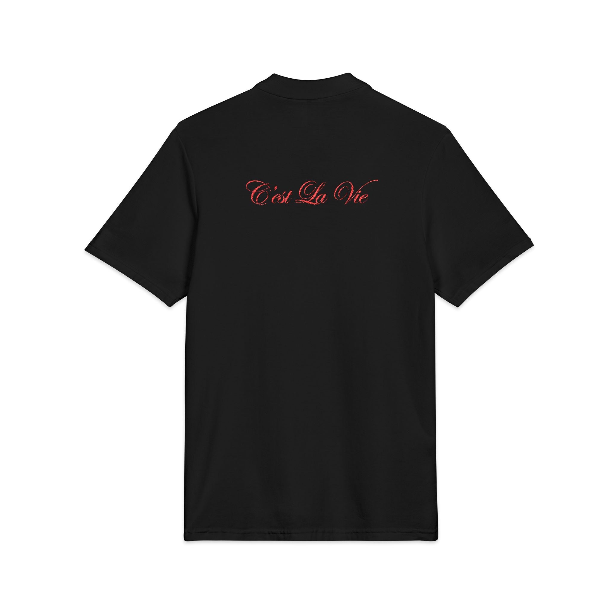 C'est La Vie Black Polo