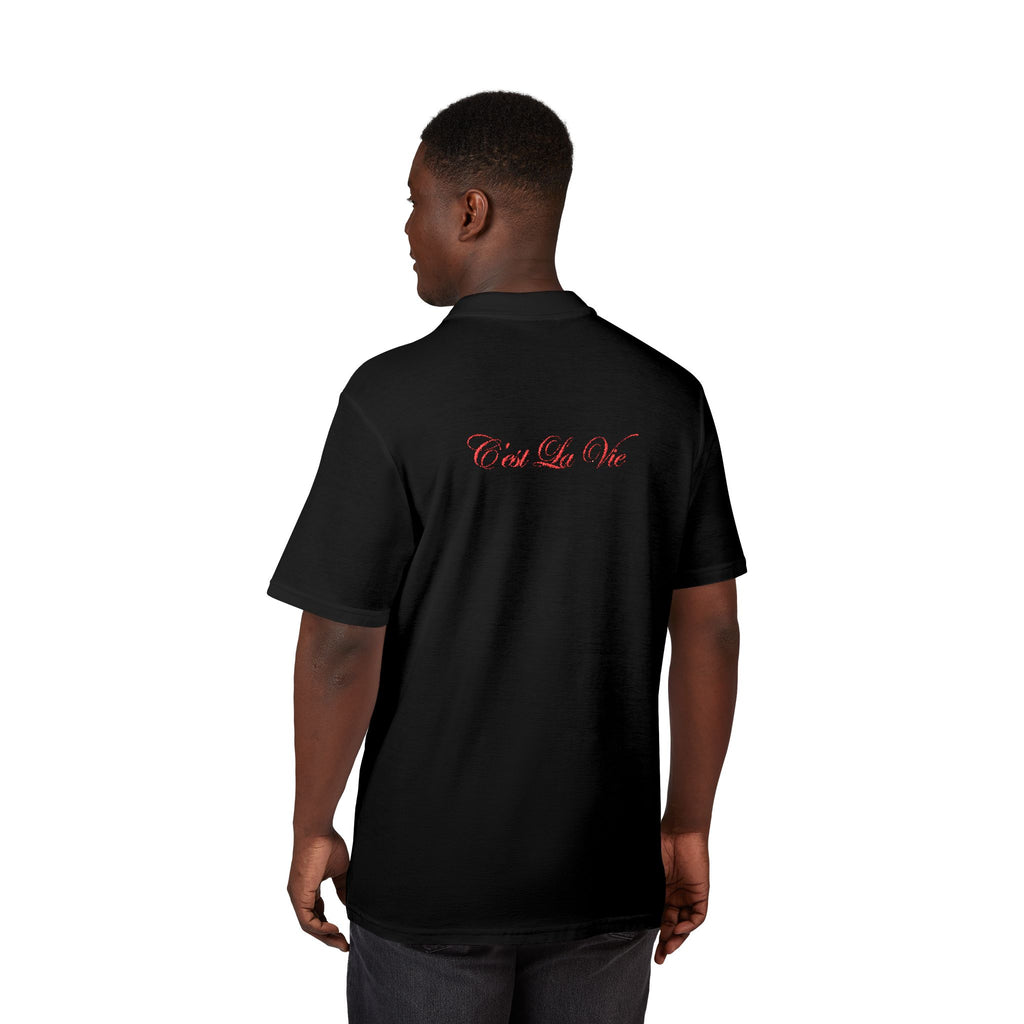 C'est La Vie Black Polo